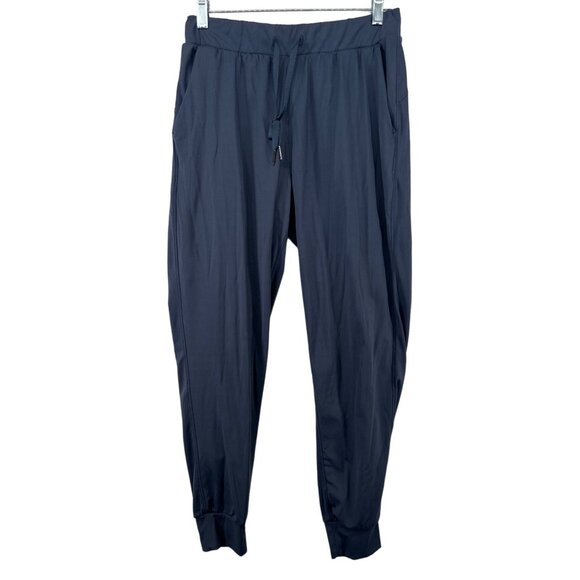 Libin Pants - Libin Womens Pants Sz M Navy Joggers Pockets Athleisure Sporty Comfy Stretch Lux